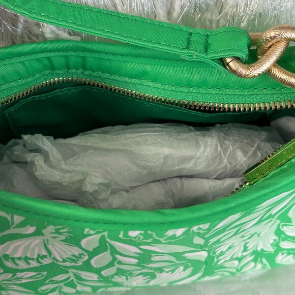 Lilly Pultizer Fauna Green Tulip Tamara Bag - Picture 8 of 14